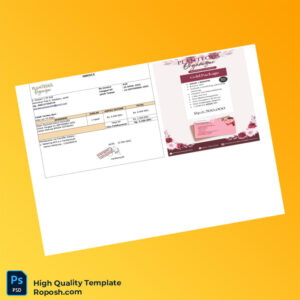 Indonesia Invoice Wo Template in Word and PDF formats 7 page