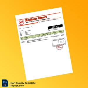 Indonesia Kuliner Ciawi Invoice Template in Word and PDF formats Indonesia Kuliner Ciawi Invoice Template in Word and PDF formats