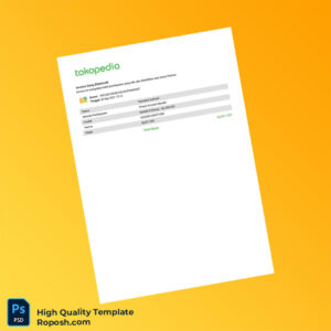 Indonesia Mandiri Invoice Template in Word and PDF formats Indonesia Mandiri Invoice Template in Word and PDF formats