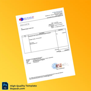 Indonesia PT Eltasa Prima Konsulta Invoice Template in Word and PDF formats Indonesia PT Eltasa Prima Konsulta Invoice Template in Word and PDF formats