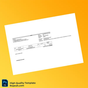 Indonesia PT Formasi Agung Selaras Invoice Template in Word and PDF formats Indonesia PT Formasi Agung Selaras Invoice Template in Word and PDF formats