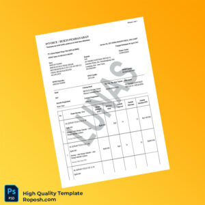 Indonesia PT Global Digital Niaga Tbk SIPLah Blibli Invoice Template in Word and PDF formats 2 page Indonesia PT Global Digital Niaga Tbk SIPLah Blibli Invoice Template in Word and PDF formats 2 page