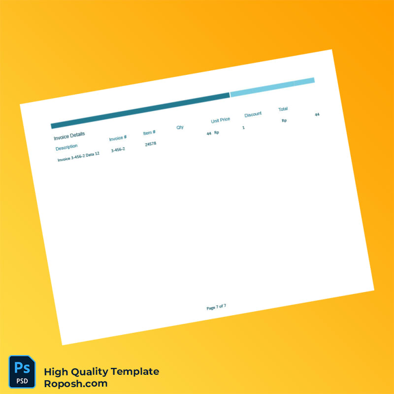 Indonesia PT Tunggang Jagad Invoice Template in Word and PDF formats 7 page Indonesia PT Tunggang Jagad Invoice Template in Word and PDF formats 7 page