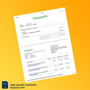 Indonesia Penerbit ANDI Invoice Template in Word and PDF formats 2 page Indonesia Penerbit ANDI Invoice Template in Word and PDF formats 2 page