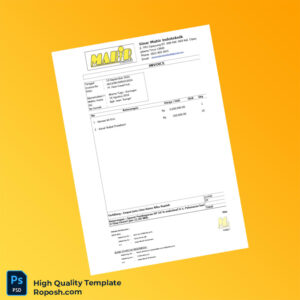 Indonesia Sinar Mahir Indoteknik Invoice Template in Word and PDF formats 2 page Indonesia Sinar Mahir Indoteknik Invoice Template in Word and PDF formats 2 page