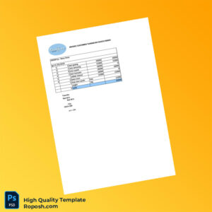 Indonesia Tuangeun Ceuceu Rindu Invoice Template in Word and PDF formats 3 page