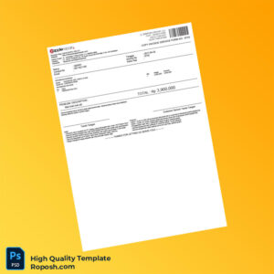 Indonesia Zapplerepair Invoice Template in Word and PDF formats Indonesia Zapplerepair Invoice Template in Word and PDF formats