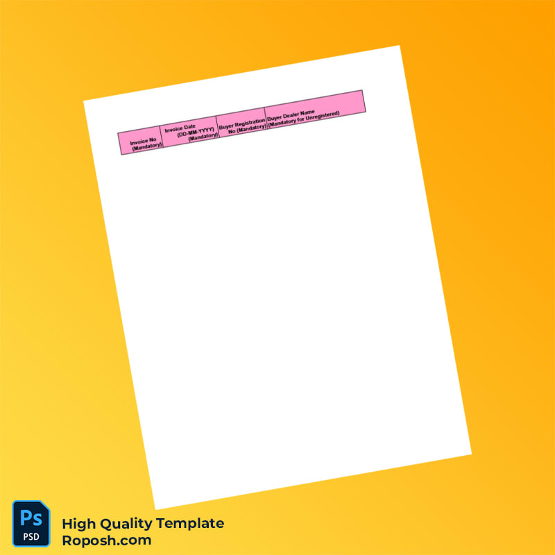 Invoice Template Guide Template in Word and PDF formats 6 page Invoice Template Guide Template in Word and PDF formats 6 page