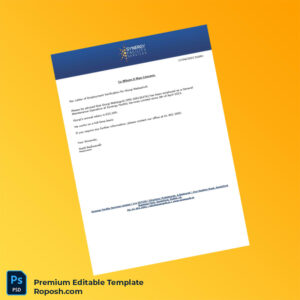 Customizable Ireland Synergy Facility Services Limited Employment Verification Letter Word & PDF Template