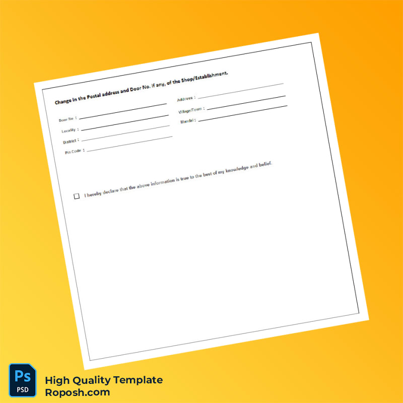 Labor Renewal Registration Establishment Certificate Template in Word and PDF formats 2 page Labor Renewal Registration Establishment Certificate Template in Word and PDF formats 2 page