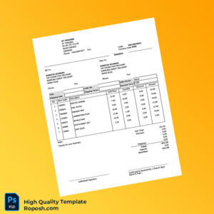 Malaysia 87 Trading Invoice Template in Word and PDF formats Malaysia 87 Trading Invoice Template in Word and PDF formats