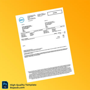 Malaysia Dell Sales Malaysia Sdn Bhd Invoice Template in Word and PDF formats 2 page Malaysia Dell Sales Malaysia Sdn Bhd Invoice Template in Word and PDF formats 2 page