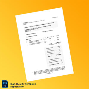 Malaysia EdSportsZone Invoice Template in Word and PDF formats 2 page