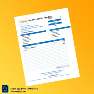 Malaysia Go On Infinity Trading Billing Invoice Template in Word and PDF formats 2 page Malaysia Go On Infinity Trading Billing Invoice Template in Word and PDF formats 2 page