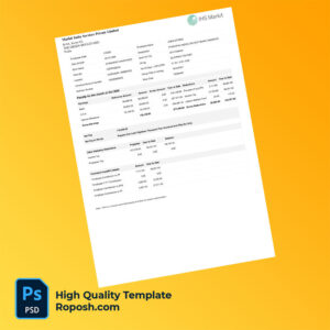 Markit India Services Private Limited payslip word and pdf template Markit India Services Private Limited payslip word and pdf template