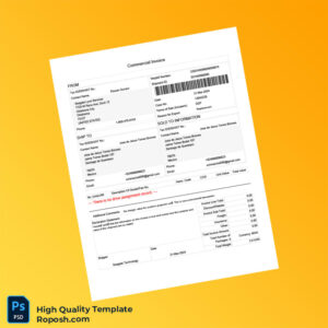 Mexico Seagate Lyve Services ProForma Invoice Template in Word and PDF formats