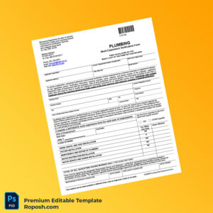 Customizable Minnesota Plumbing Work Experience Verification Form Word & PDF Template 2 page Customizable Minnesota Plumbing Work Experience Verification Form Word & PDF Template 2 page