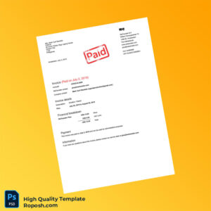 Netherlands WeTransfer Invoice Template in Word and PDF formats Netherlands WeTransfer Invoice Template in Word and PDF formats