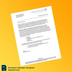 Customizable New Jersey Public Partnerships LLC Employment Verification Letter Word & PDF Template Customizable New Jersey Public Partnerships LLC Employment Verification Letter Word & PDF Template