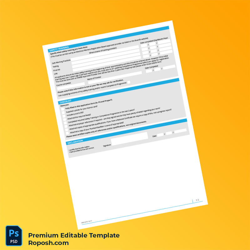Customizable New Zealand Electrical Workers Registration Board Registration Certificate Editable Word & PDF Template 7 page Customizable New Zealand Electrical Workers Registration Board Registration Certificate Editable Word & PDF Template 7 page