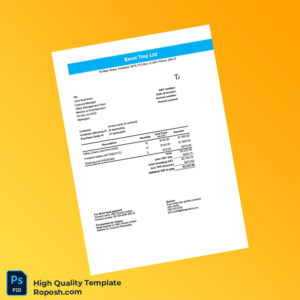 New Zealand Excel Tmp Ltd Invoice Template in Word and PDF formats 2 page New Zealand Excel Tmp Ltd Invoice Template in Word and PDF formats 2 page