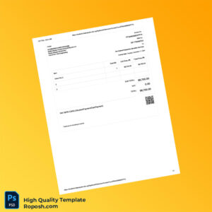 Nigeria The Federal Polytechnic Ado-Ekiti Invoice Template in Word and PDF formats