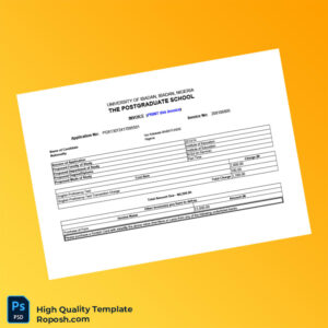 Nigeria University of Ibadan Invoice Template in Word and PDF formats Nigeria University of Ibadan Invoice Template in Word and PDF formats