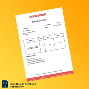 Pakistan Infonex BPO Invoice Template in Word and PDF formats Pakistan Infonex BPO Invoice Template in Word and PDF formats