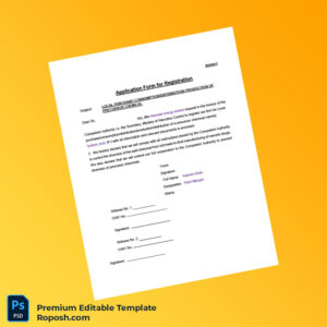 Customizable Pakistan Ministry of Commerce Application for Registration Editable Word & PDF Template 6 page Customizable Pakistan Ministry of Commerce Application for Registration Editable Word & PDF Template 6 page