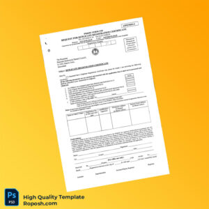 Pakistan Pakistan Medical Dental Council Duplicate Registration Certificate Template in Word and PDF formats 2 page Pakistan Pakistan Medical Dental Council Duplicate Registration Certificate Template in Word and PDF formats 2 page