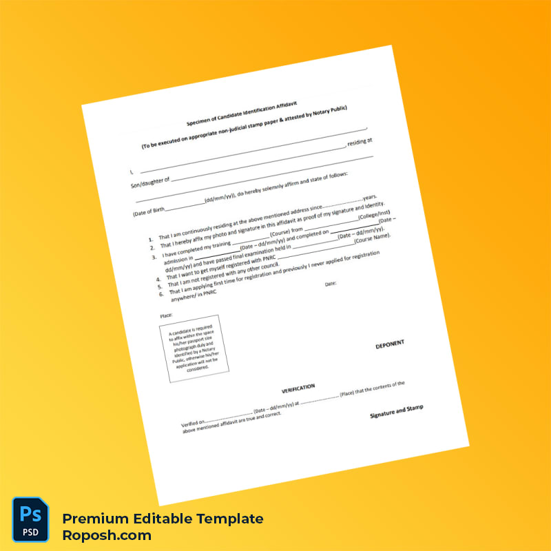 Customizable Pakistan Punjab Nurses Registration Council Registration Form Editable Word & PDF Template 4 page Customizable Pakistan Punjab Nurses Registration Council Registration Form Editable Word & PDF Template 4 page