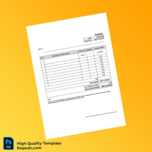 Pakistan We Develop IT Invoice Template in Word and PDF formats 2 page Pakistan We Develop IT Invoice Template in Word and PDF formats 2 page