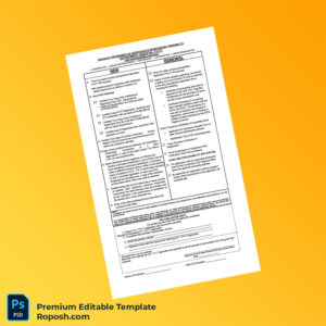 Customizable Philippines DOLE Certificate of Registration Checklist Editable Word & PDF Template