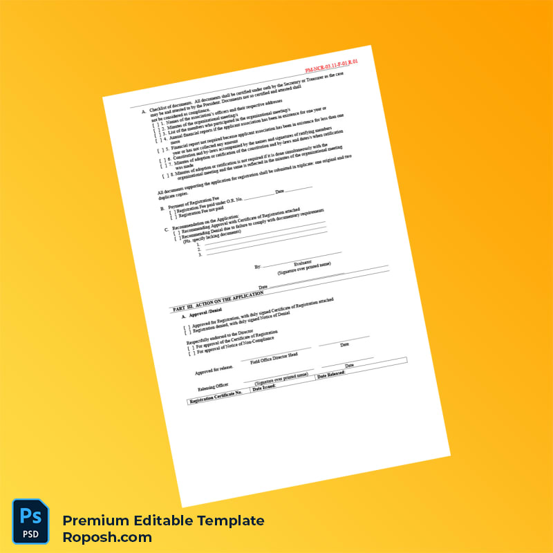Customizable Philippines Department of Labor and Employment Registration Certificate Editable Word & PDF Template 2 page Customizable Philippines Department of Labor and Employment Registration Certificate Editable Word & PDF Template 2 page