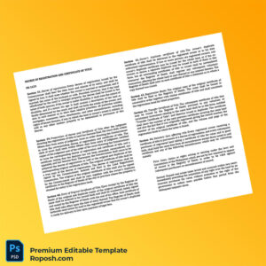 Customizable Philippines Land Registration Authority Registration Certificate Editable Word & PDF Template 5 page Customizable Philippines Land Registration Authority Registration Certificate Editable Word & PDF Template 5 page
