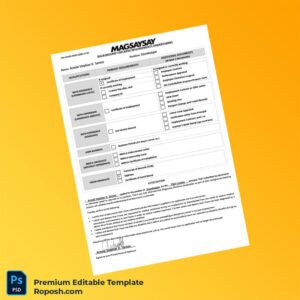 Customizable Philippines P O Cruises Employment Verification Letter Word & PDF Template