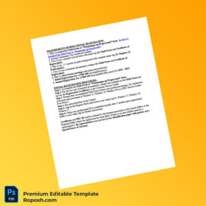 Customizable Philippines Professional Regulatory Commission Registration Requirements Document Editable Word & PDF Template Customizable Philippines Professional Regulatory Commission Registration Requirements Document Editable Word & PDF Template