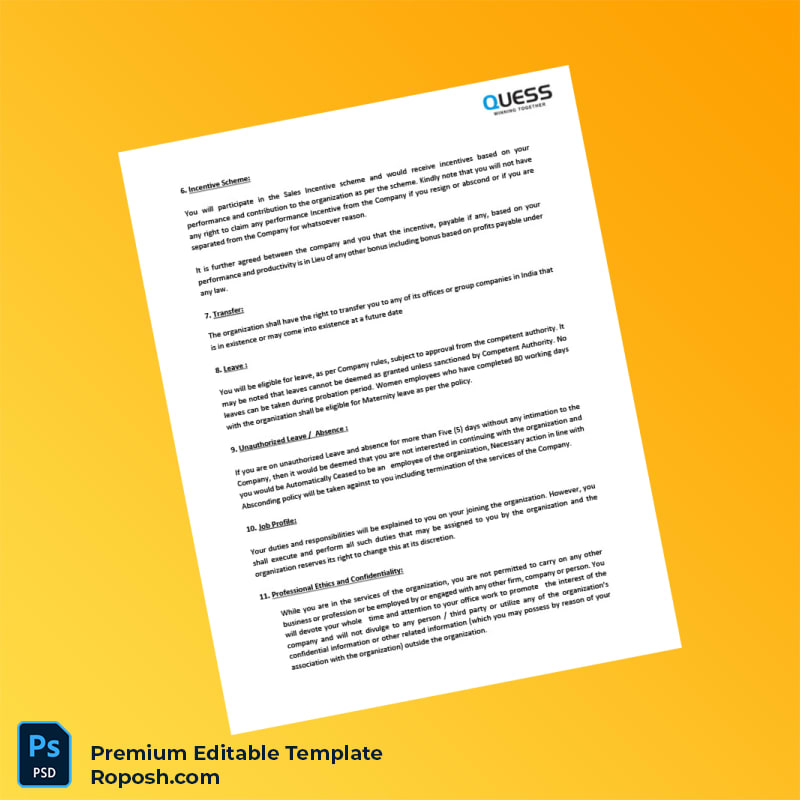 Customizable Qwess Corporation Salary Certificate Word & PDF Template 6 page Customizable Qwess Corporation Salary Certificate Word & PDF Template 6 page