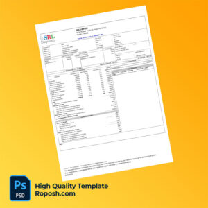 SRL LIMITED payslip word and pdf template SRL LIMITED payslip word and pdf template