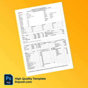 Shyam Sel & Power Ltd payslip word and pdf template