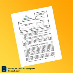 Customizable Sierra Leone International Ship Registry Provisional Registration Certificate Editable Word & PDF Template 5 page Customizable Sierra Leone International Ship Registry Provisional Registration Certificate Editable Word & PDF Template 5 page