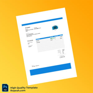 Sri Lanka JN Designs Invoice Template in Word and PDF formats