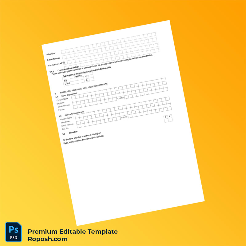 Customizable Supplier Registration Certificate Editable Word & PDF Template 6 page Customizable Supplier Registration Certificate Editable Word & PDF Template 6 page