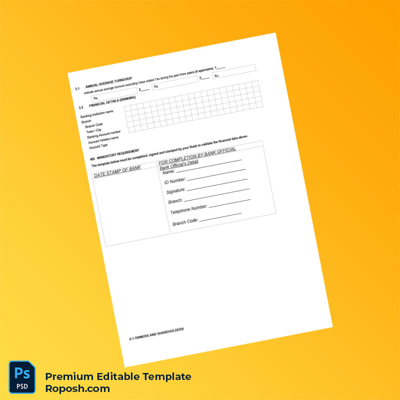 Customizable Supplier Registration Certificate Editable Word & PDF Template 6 page Customizable Supplier Registration Certificate Editable Word & PDF Template 6 page