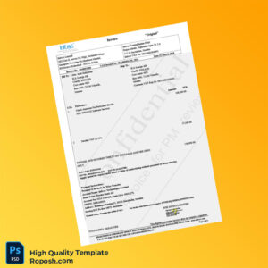 Sweden Infosys Limited Invoice Template in Word and PDF formats 3 page Sweden Infosys Limited Invoice Template in Word and PDF formats 3 page