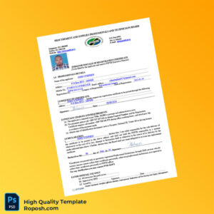 Tanzania NIDA Editable Registration Certificate Form Template in Word and PDF formats 3 page Tanzania NIDA Editable Registration Certificate Form Template in Word and PDF formats 3 page