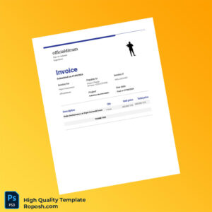 Tanzania Pepsi Corporation Invoice Template in Word and PDF formats Tanzania Pepsi Corporation Invoice Template in Word and PDF formats