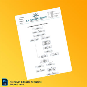 Customizable Trademark Registration Certificate Editable Word & PDF Template