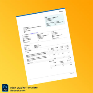UK EBUYER GATE LTD Invoice Template in Word and PDF formats 4 page