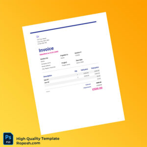 UK Invoice Template in Word and PDF formats UK Invoice Template in Word and PDF formats
